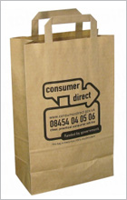 Tape handle Paper Bags